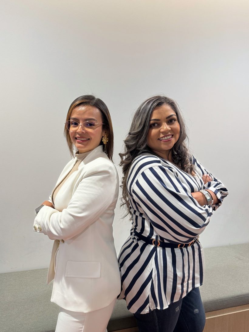 July Cañón y Mayerly Giraldo, contadoras públicas fundadoras de Con Cuentas Claras