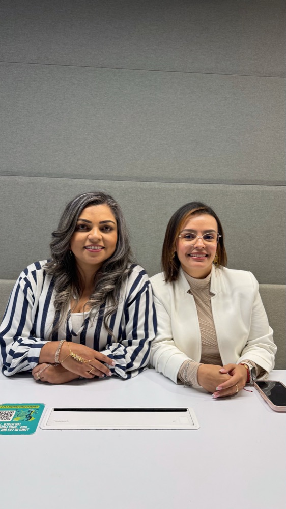 July Cañón y Mayerly Giraldo, contadoras públicas de Con Cuentas Claras